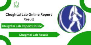 Chughtai Lab Online Test Reports .